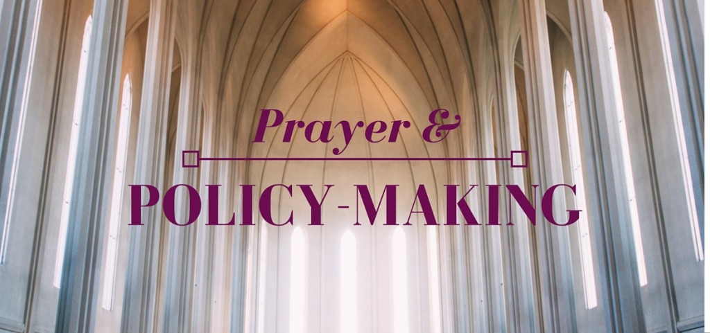 Prayer & Policy-Making - Literate Theology / Kate Rae Davis