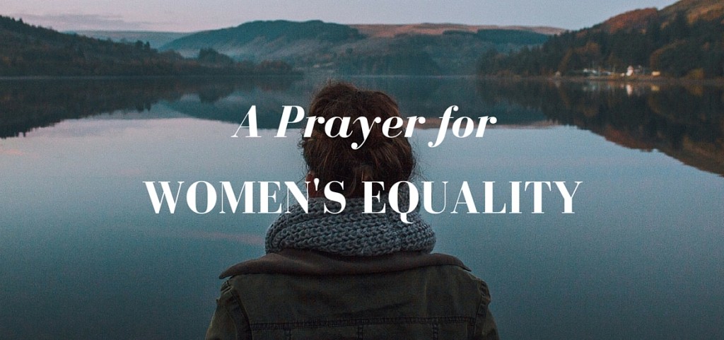 A Prayer for Women's Equality in the Celtic style