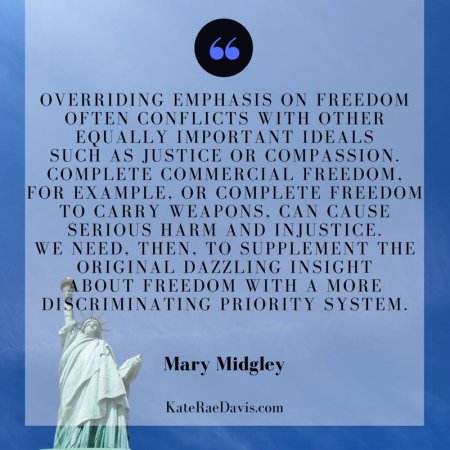 Evaluating the notions of liberty and justice through the lens of scripture - read on KateRaeDavis.com