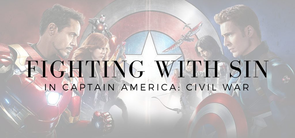 fighting with sin in Captain America Civil War - read on KateRaeDavis.com